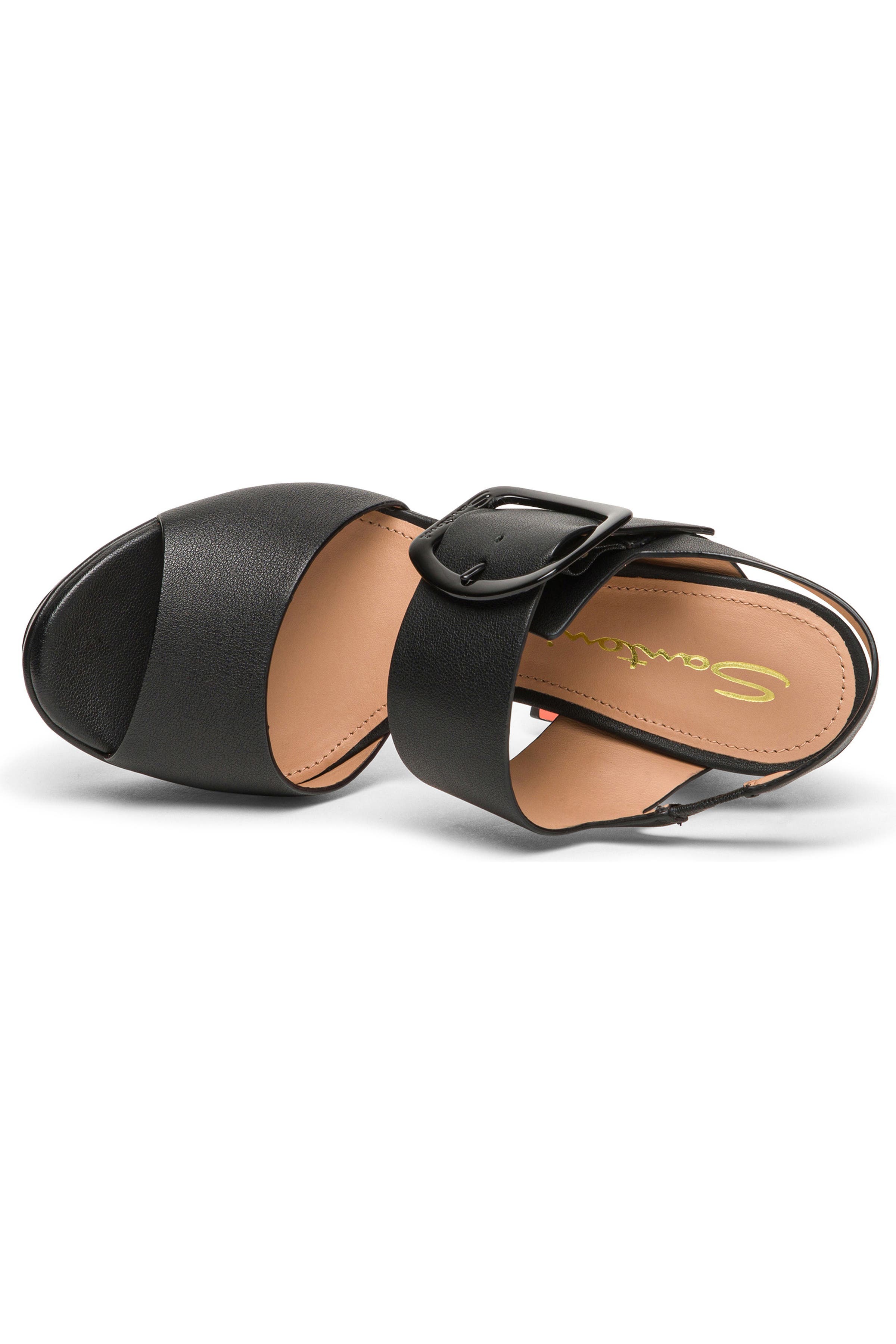 Santoni Women's high-heel sandal, Alternate, color, Black