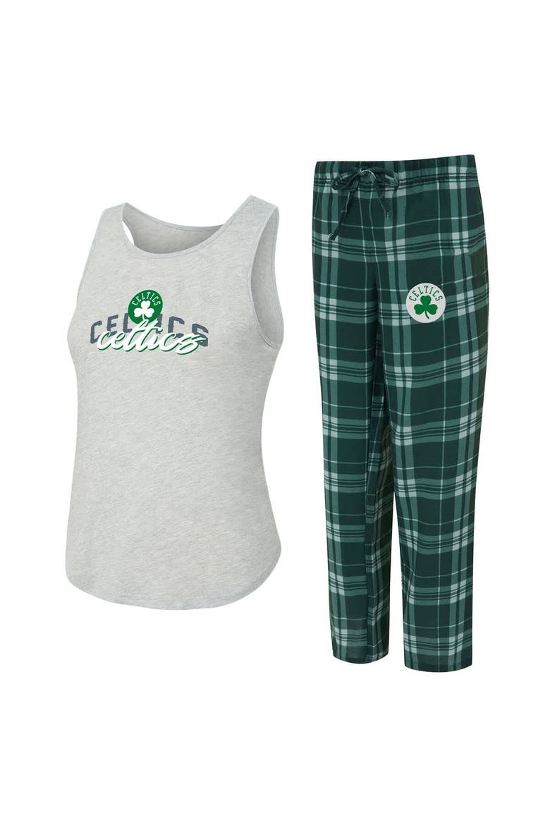 Women's Concepts Sport Green Boston Celtics Regulate Tank & Pant Set, Main, color, Green