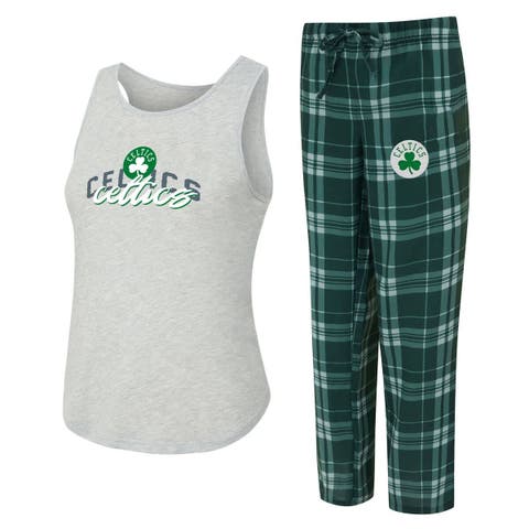 Women
s Concepts Sport Green Boston Celtics Regulate Tank 
Pant Set