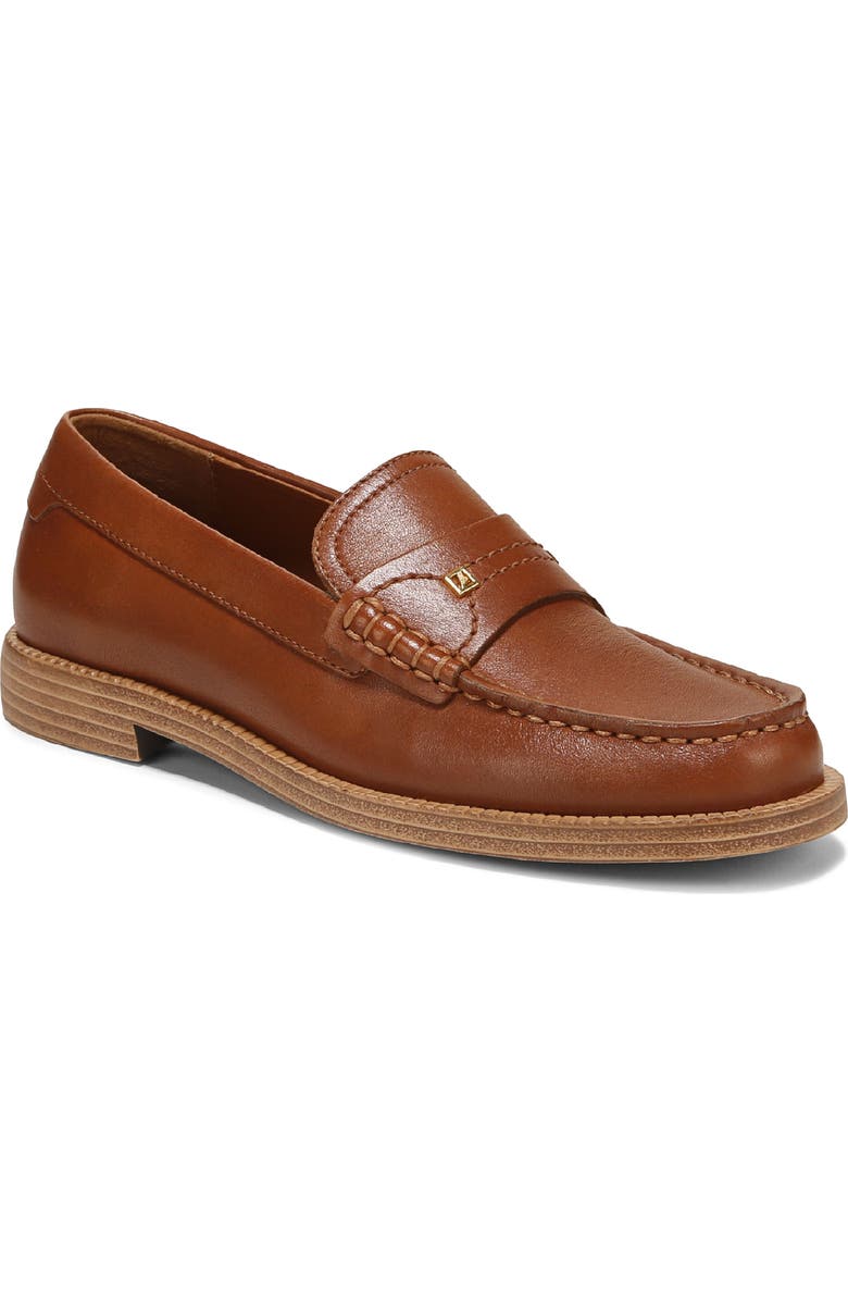 Franco Sarto Yulisa Loafer, Main, color, Tobacco Brown