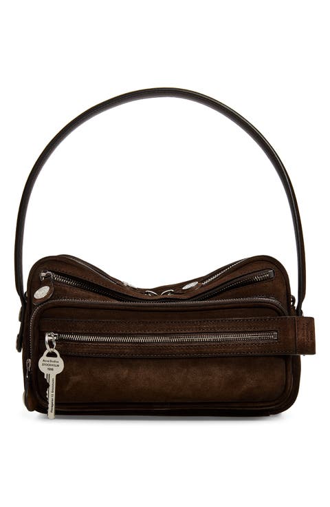 Camero Party Suede Shoulder Bag