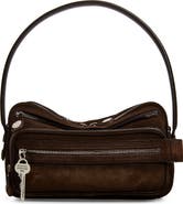 Acne Studios Camero Party Suede Shoulder Bag