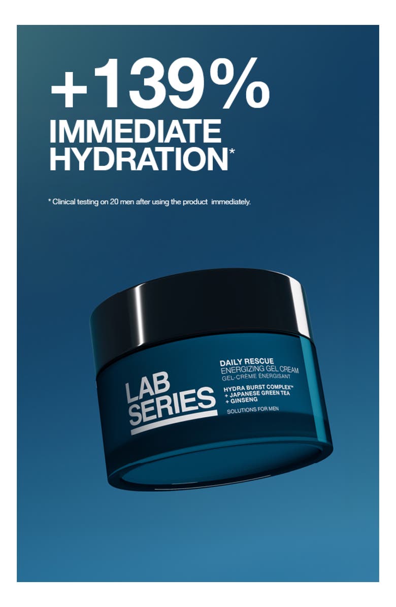 Lab Series Skincare for Men Daily Rescue Energizing Gel Cream Moisturizer, Alternate, color, 