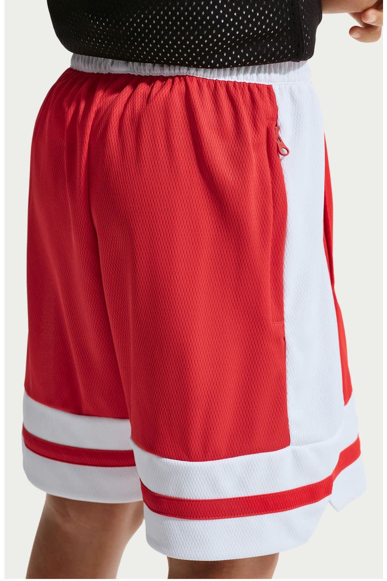 Kids' Dri-FIT Performance Basketball Shorts, Alternate, color, UNIVERSITY RED/ WHITE/ WHITE