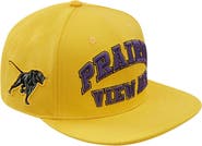 PRO STANDARD Men's Pro Standard  Gold Prairie View A&M Panthers Evergreen Prairie View Snapback Hat