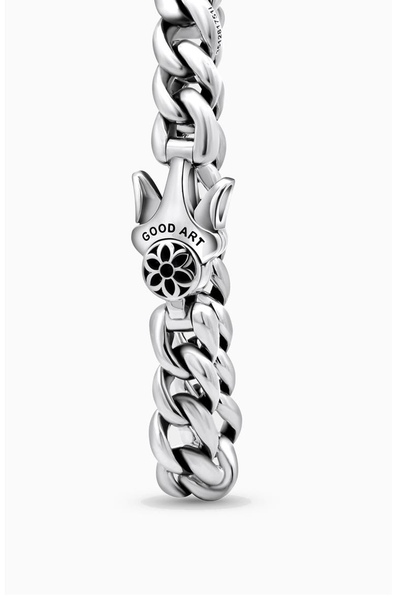 Men's Model 10 AA Bracelet, Alternate, color, STERLING SILVER