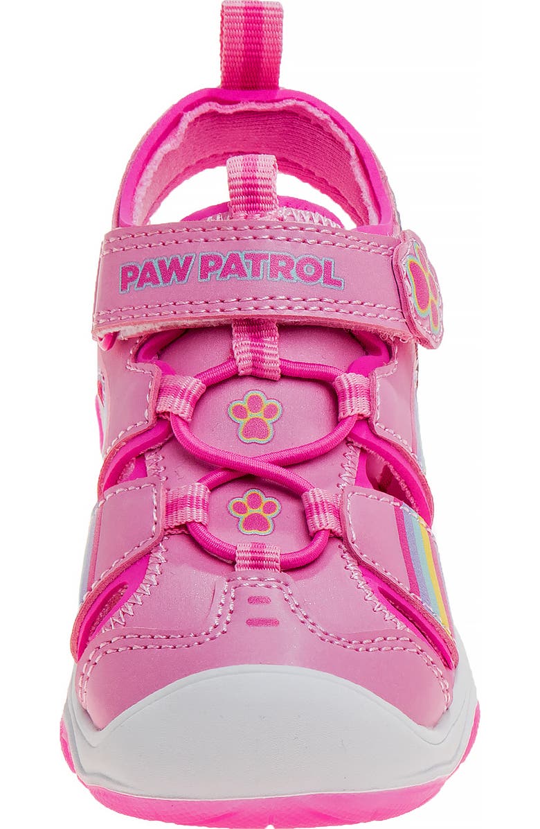 JOSMO x Paw Patrol<sup>®</sup> Kids' Skye & Everest Fisherman Sandal, Alternate, color, Pink