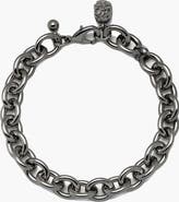 YOJ Scream Curb Bracelet in Gunmetal