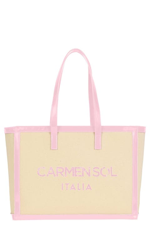 Capri Mid Canvas Tote Bag