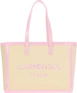 CARMEN SOL Capri Mid Canvas Tote Bag