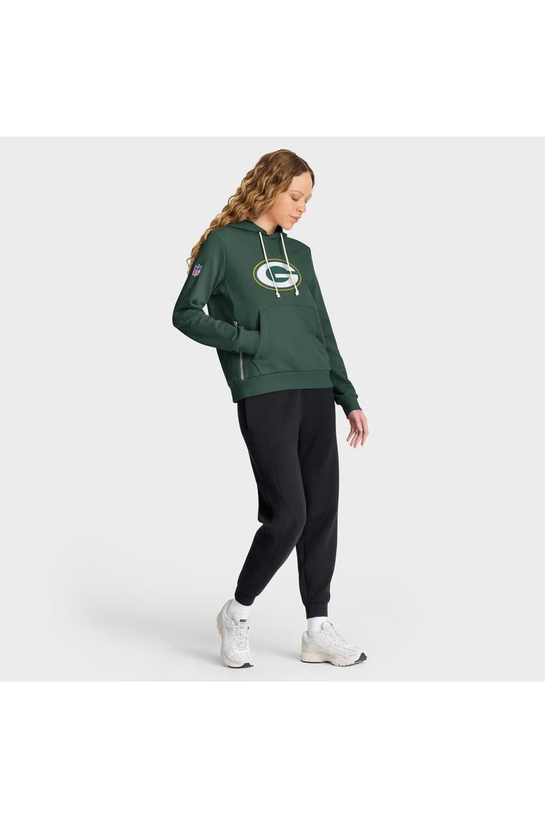 Women's Nike Green Green Bay Packers Sideline Standard Issue Initial Home Dri-FIT Hoodie, Alternate, color, Green