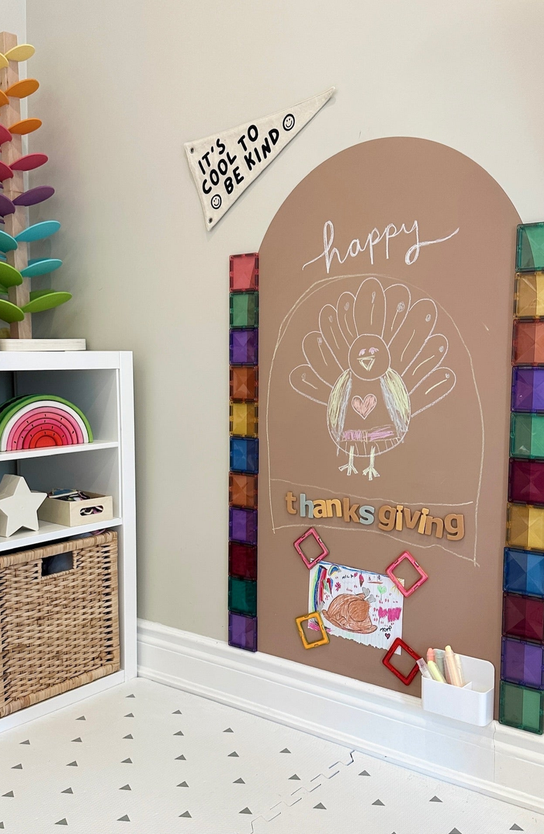 Cherrypick Magic Playwall Magnetic Wall Decal, Alternate, color, Caramel