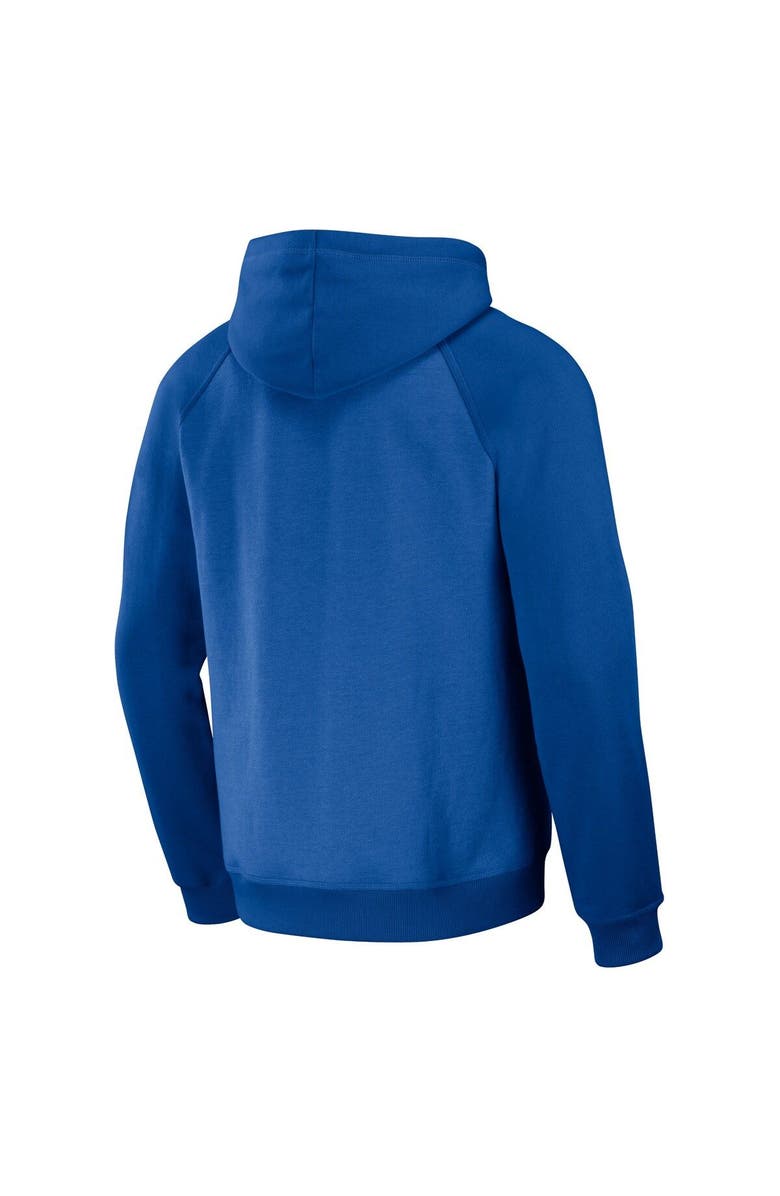 Darius Rucker Collection by Fanatics Men's Darius Rucker Collection by Fanatics  Royal Kansas City Royals Raglan Full-Zip Hoodie, Alternate, color, Royal