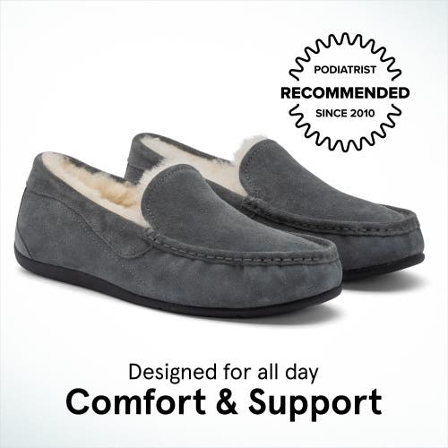 Abeo Amble Slipper In Grey - Regular
