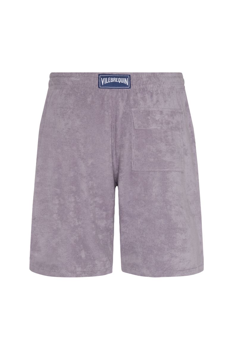 Men Terry Bermuda Shorts Solid, Alternate, color, Hurricane