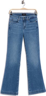 7 For All Mankind Dojo Tailorless Flare Leg Jeans