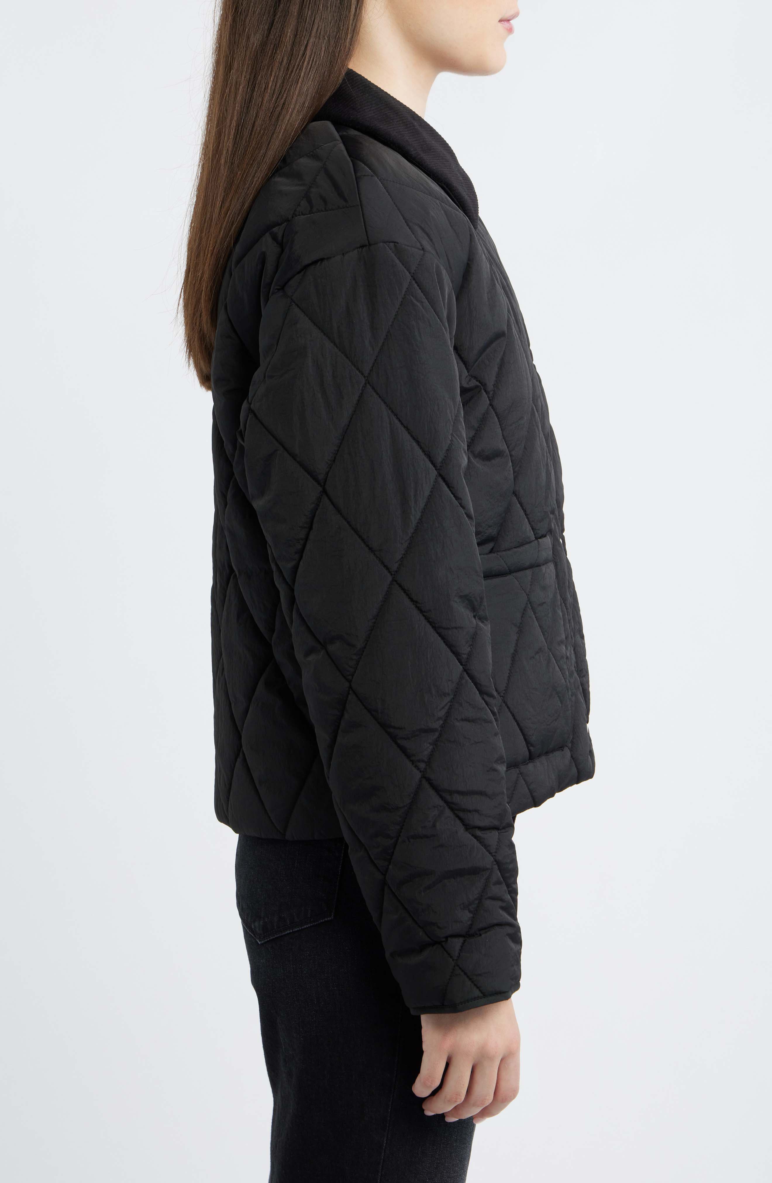 Женские куртки Sam Edelman Quilted Crop Jacket — фото 3