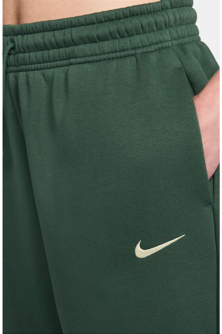 Sportswear Phoenix Fleece High-Waisted Oversized Sweatpants, Alternate, color, 323 FIR/SAIL