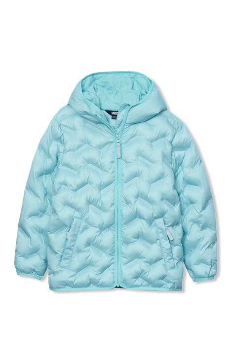 Kids Water Resistant Seamless Quilt Insulated Jacket