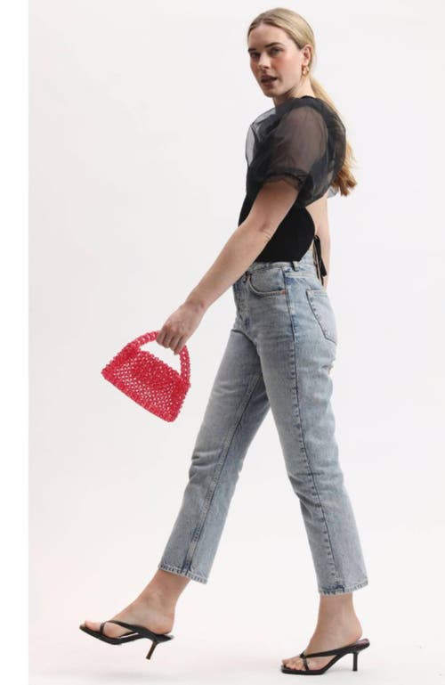 Moda Luxe Dolly Evening Bag In Fuchsia