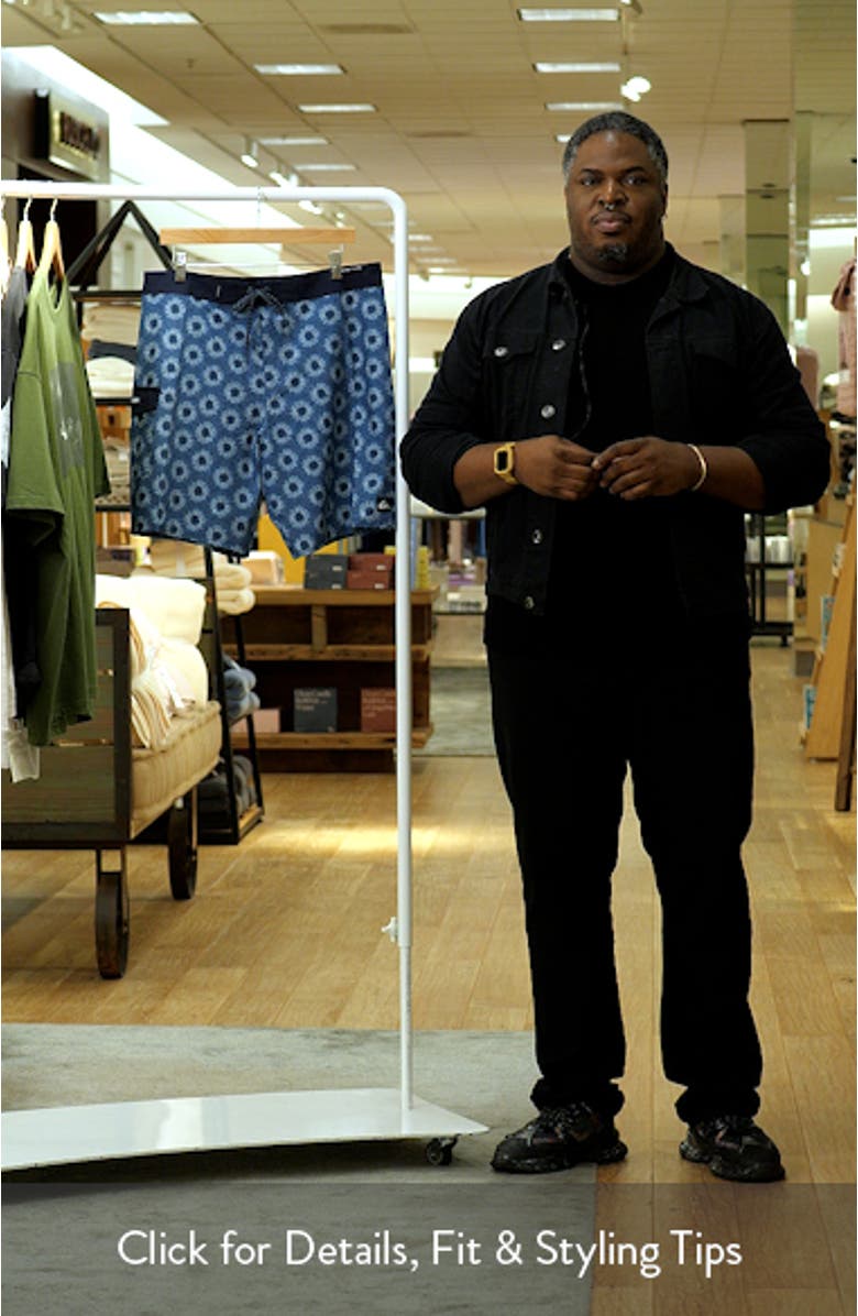 Ocean Mayhem Floral 19" Board Shorts, sales video thumbnail