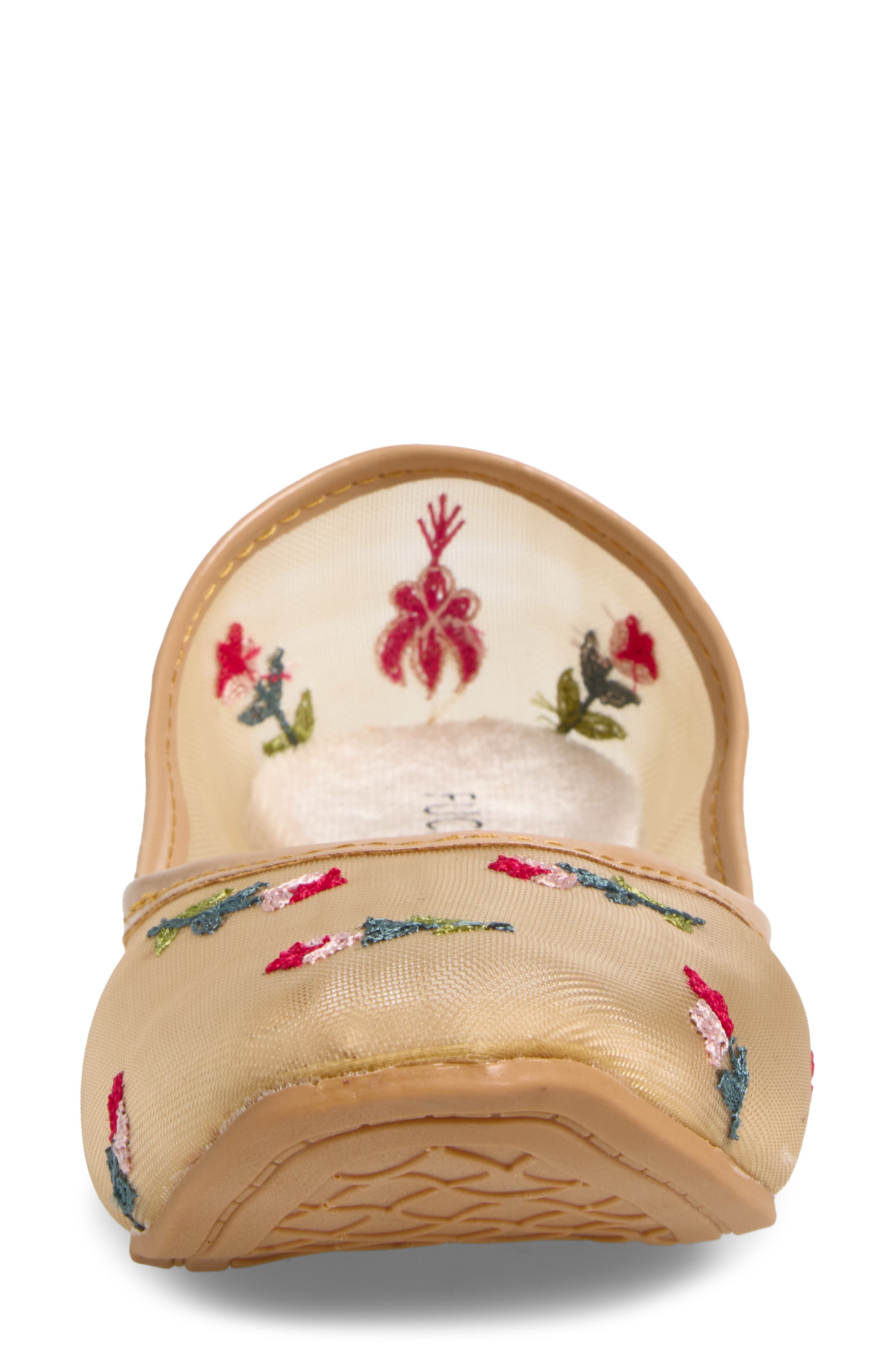 FUCHSIA Lily Mesh Flat, Alternate, color, Light Beige