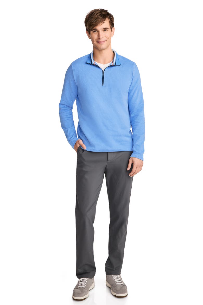 Men's 1876 Collection 1/4 Zip, Alternate, color, 1876 Crisp Blue