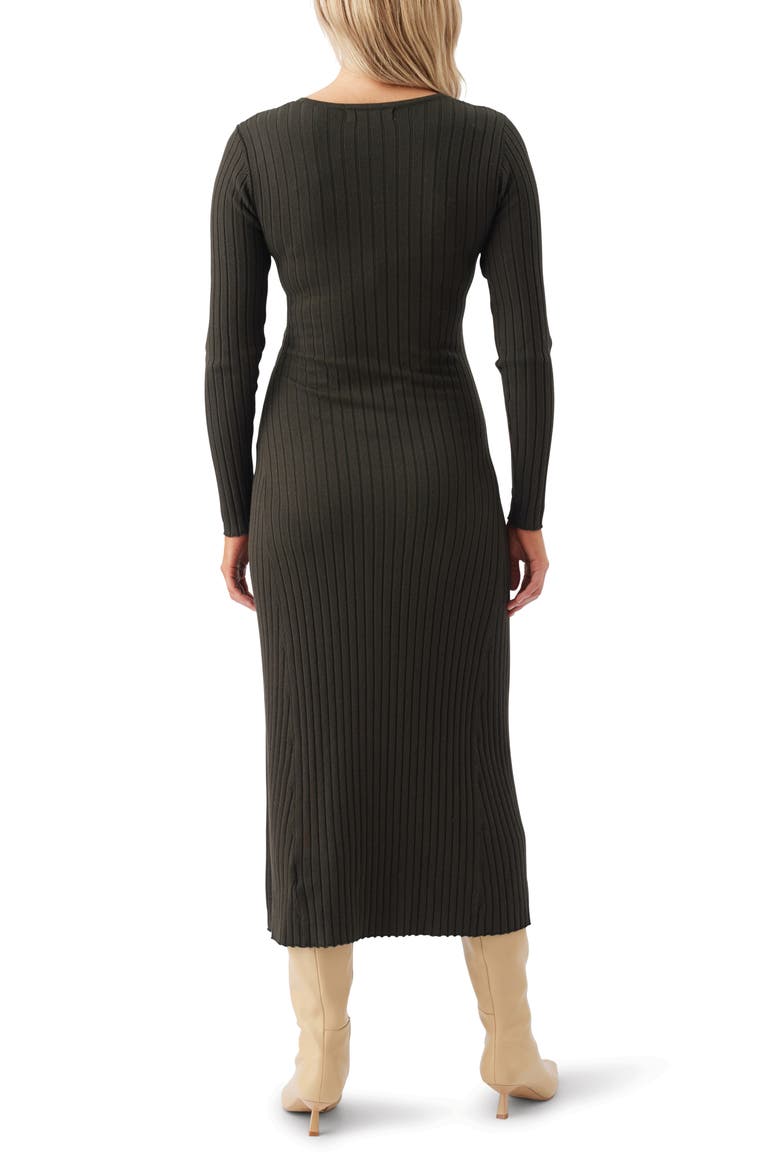 Remi Knit Nursing Dress, Alternate, color, Ivy