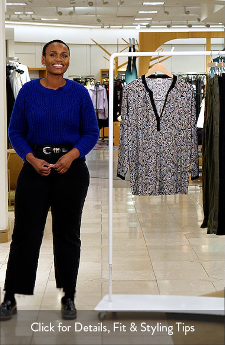 Split Neck Tunic, sales video thumbnail