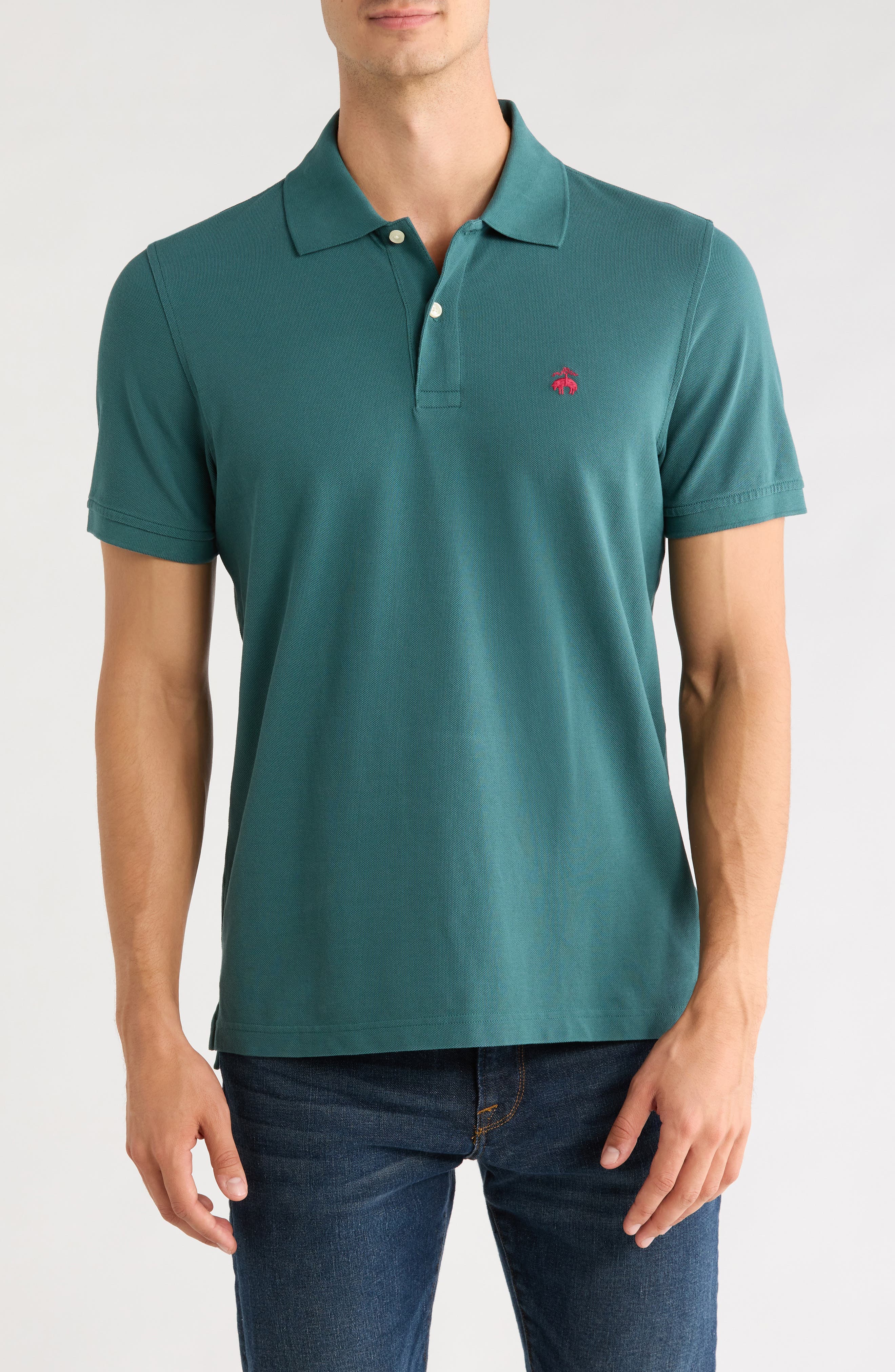 Slim Fit Cotton Pique Polo