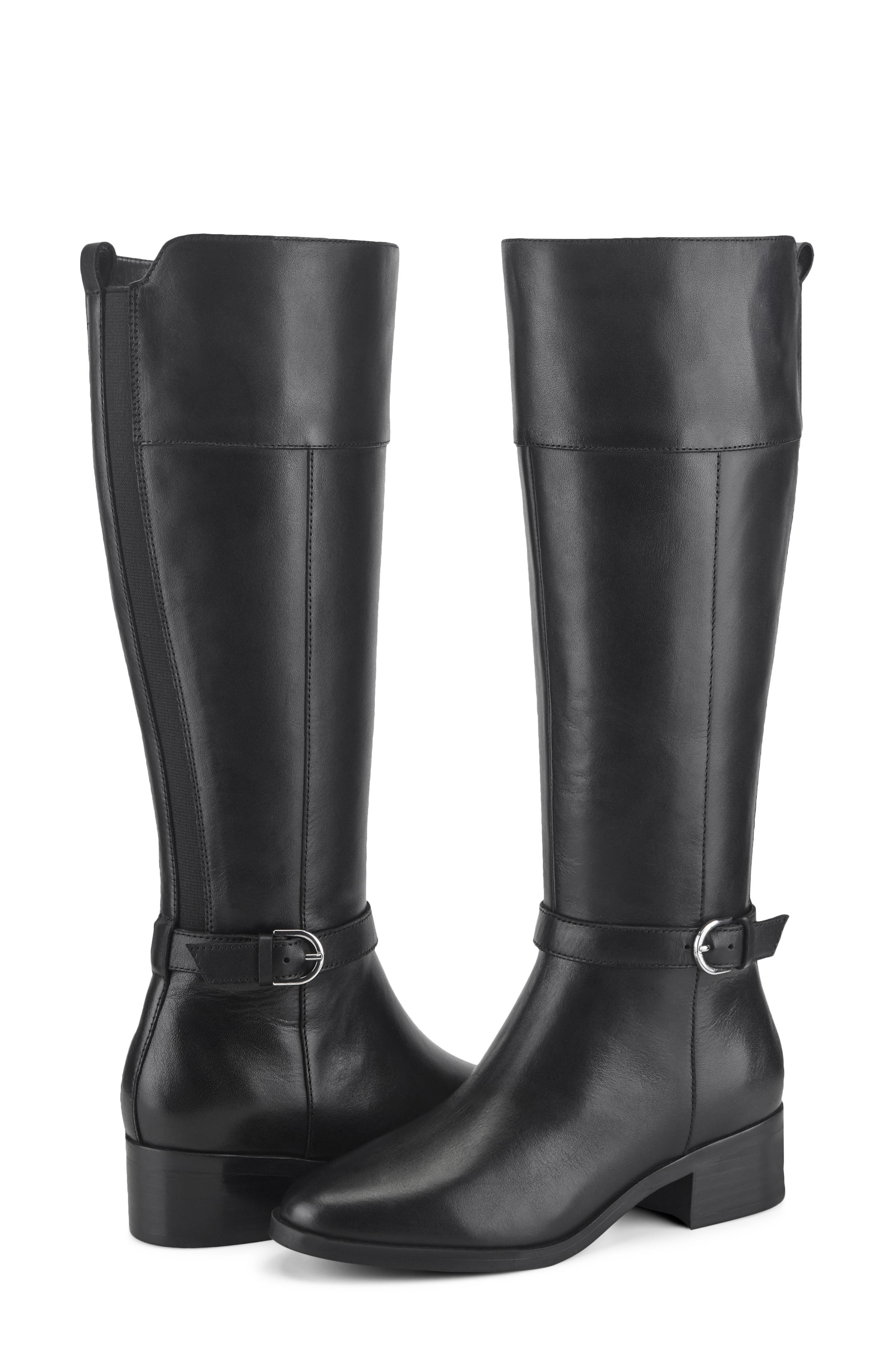 Tabbyy Knee High Boot, Alternate, color, BLACK