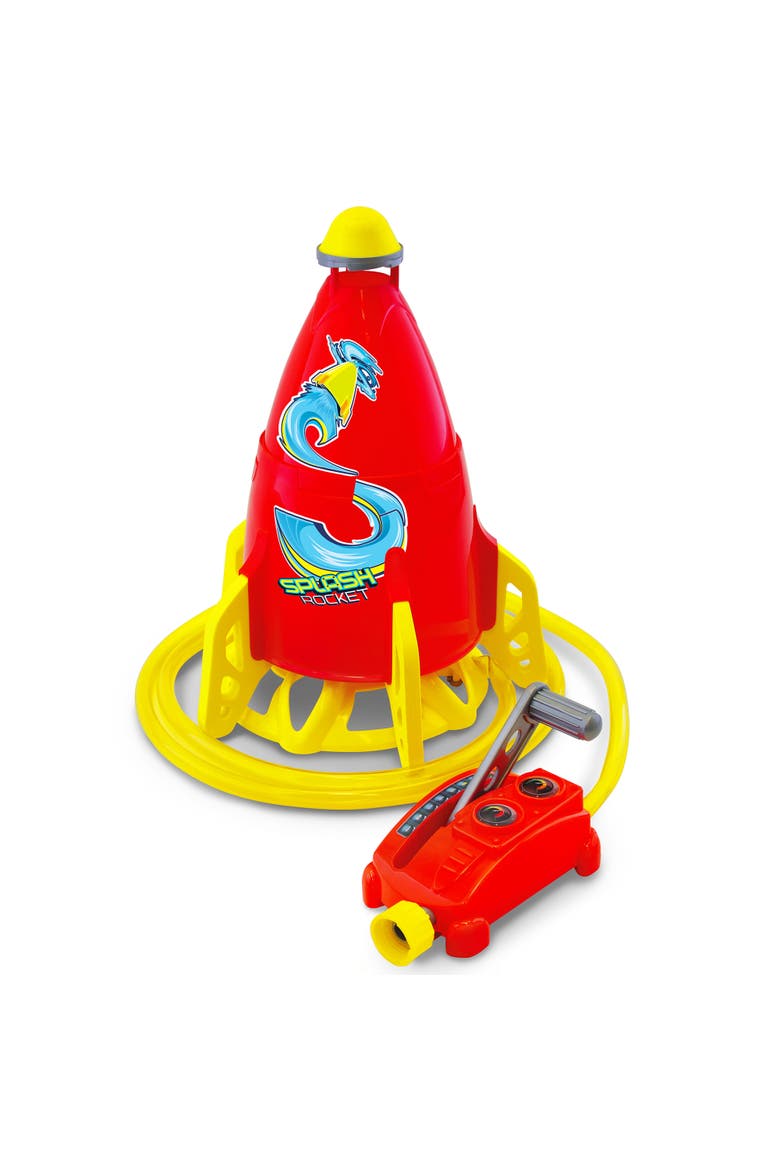 Water Powered Splash Rocket Sprinkler, Hovers & Sprays, Outdoor Toy, Alternate, color, Multicolored