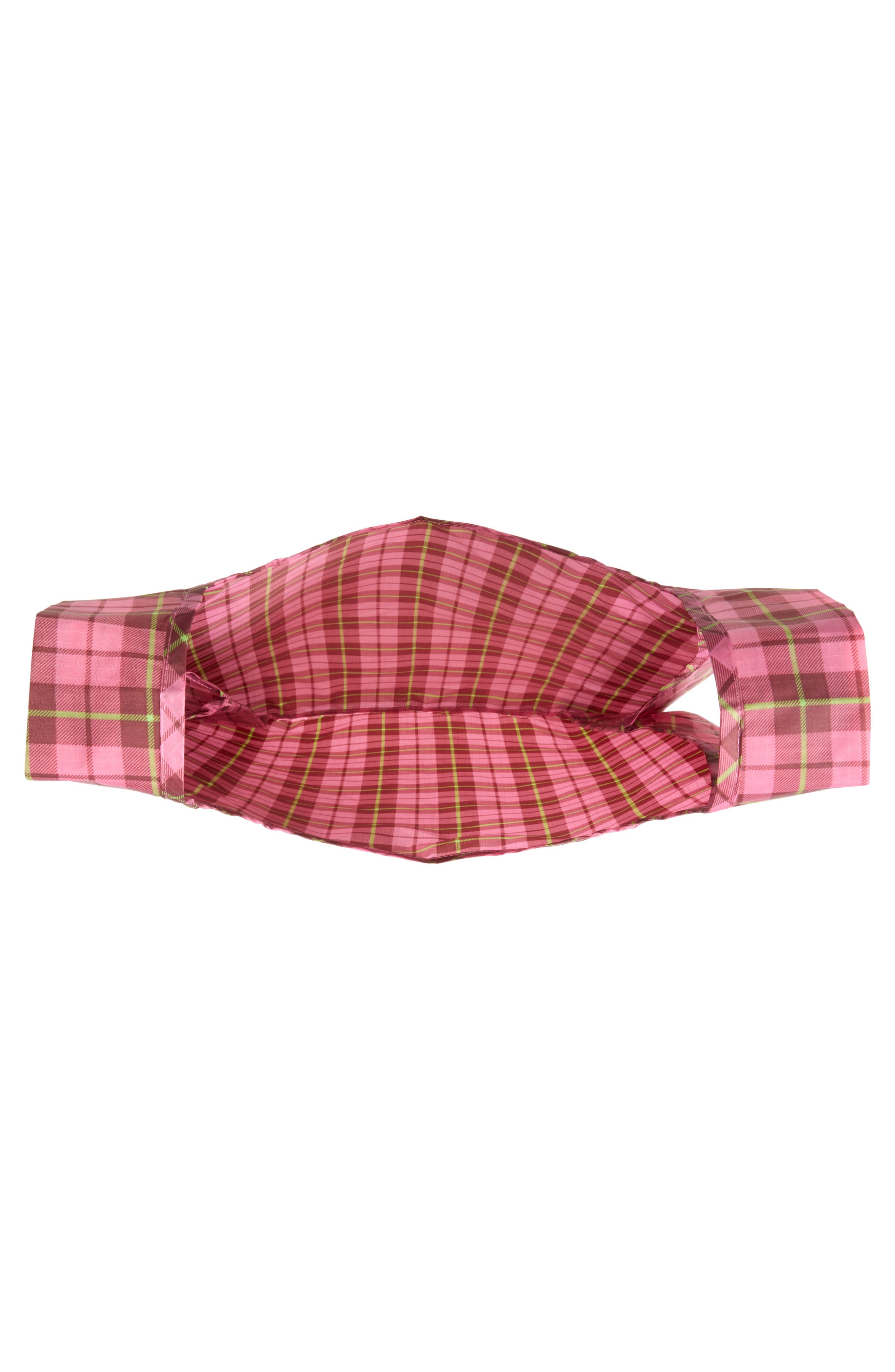 Set of 3 Standard Baggu Printed Recycled Nylon Totes, Alternate, color, CHECK MIX