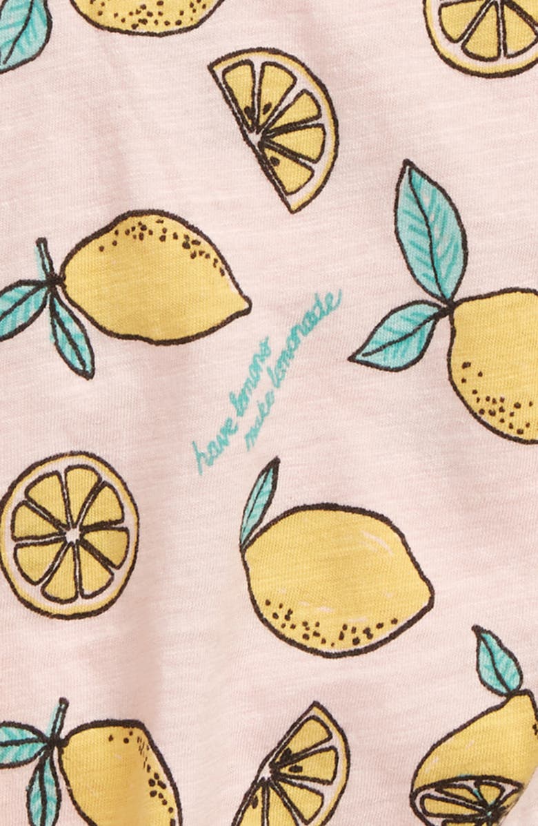 Peek Aren't You Curious Lemon Graphic Tee, Alternate, color,