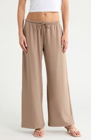 Abound Loved Fleece Wide Leg Pants
