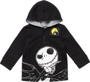 Disney Nightmare Before Christmas Fleece Quarter-Zip Hoodie