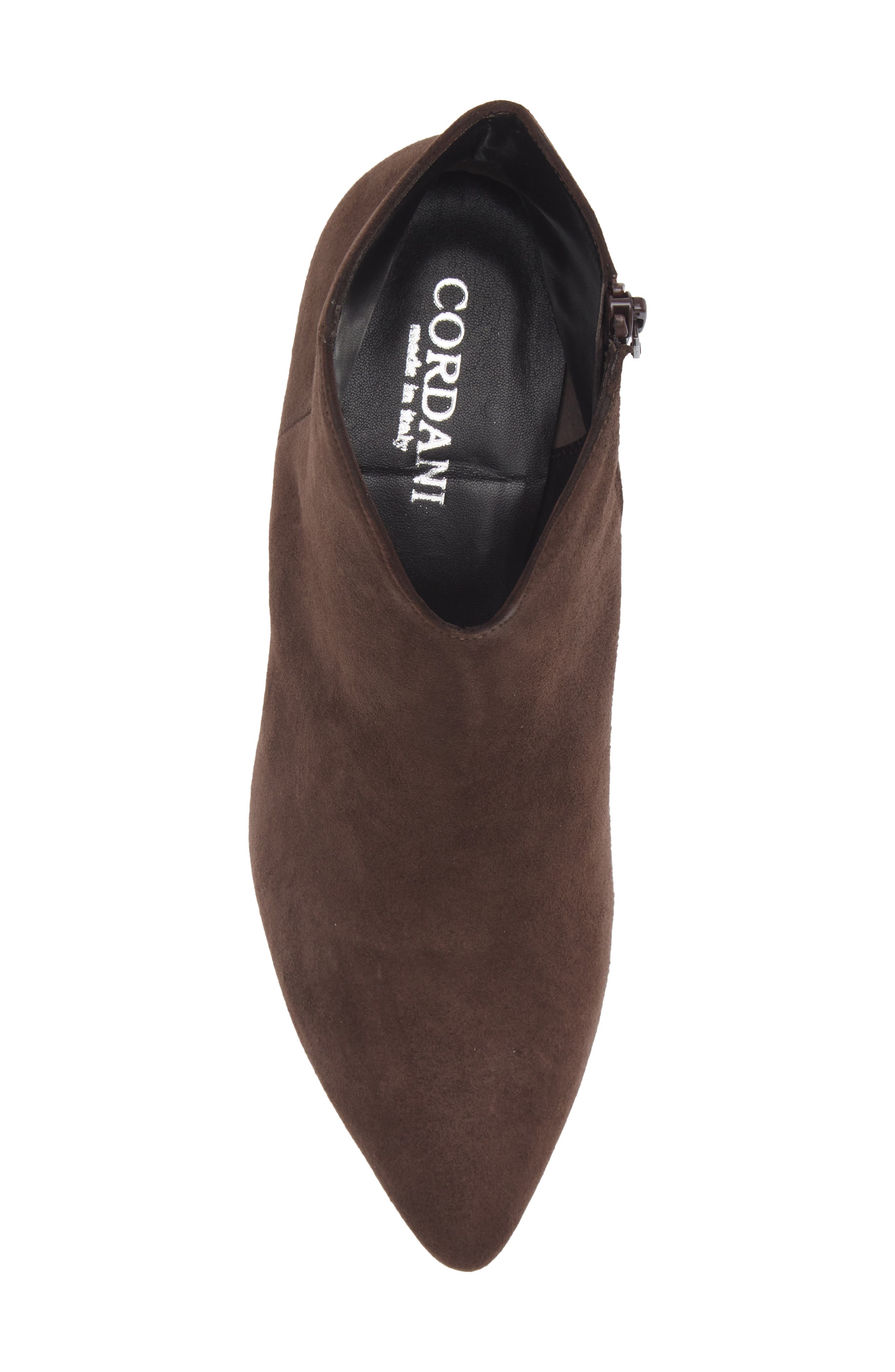 Nelle Pointed Toe Bootie, Alternate, color, TRUFFLE