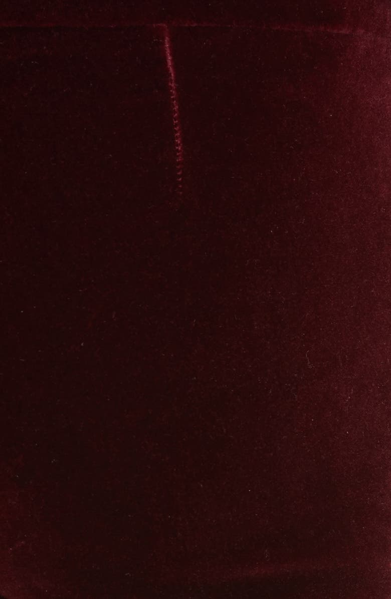 Nili Lotan Amoire Velvet Flare Pants, Alternate, color, 