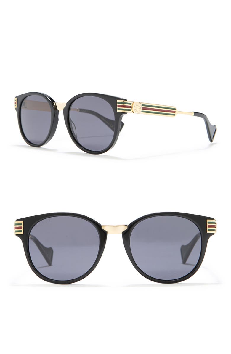 Gucci 50mm Round Sunglasses, Main, color,