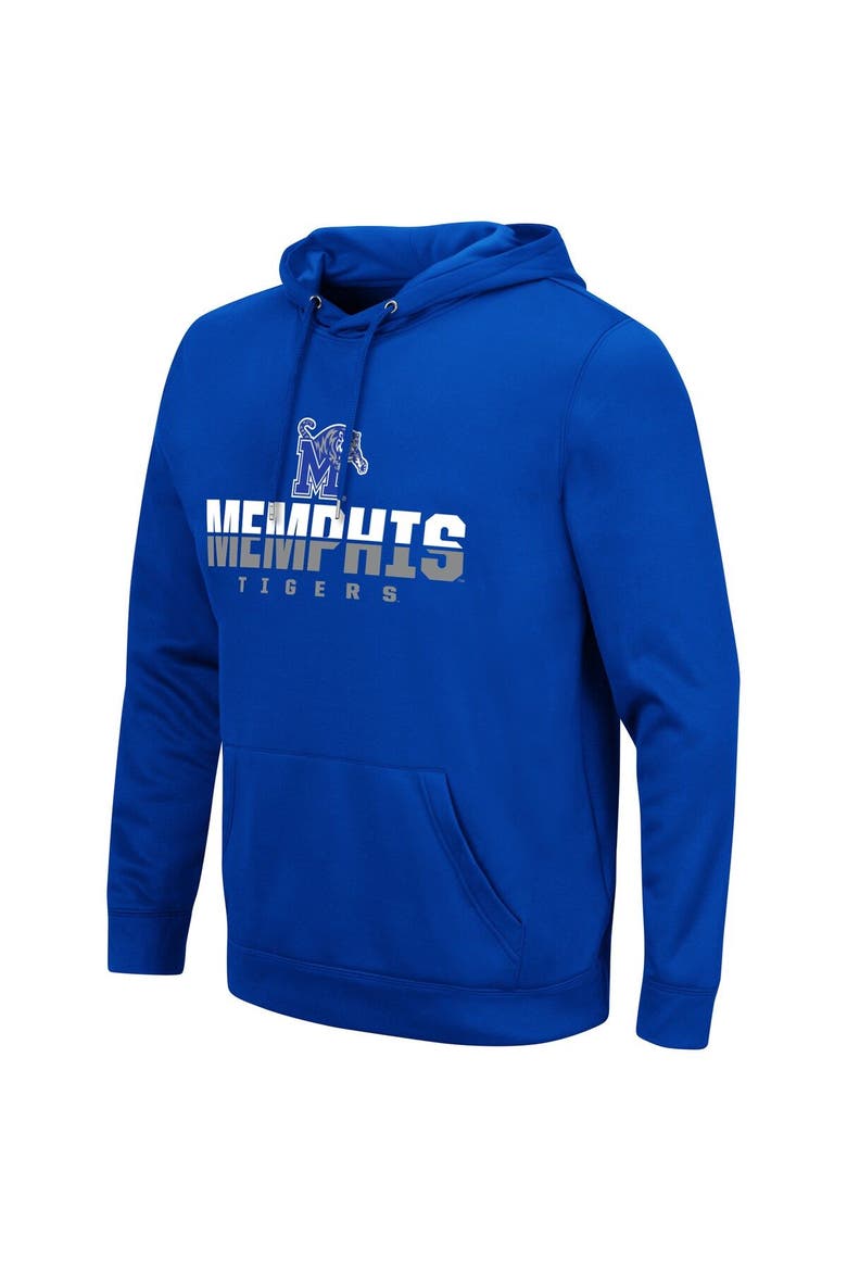 Men's Colosseum Royal Memphis Tigers Lantern Pullover Hoodie, Alternate, color, Royal