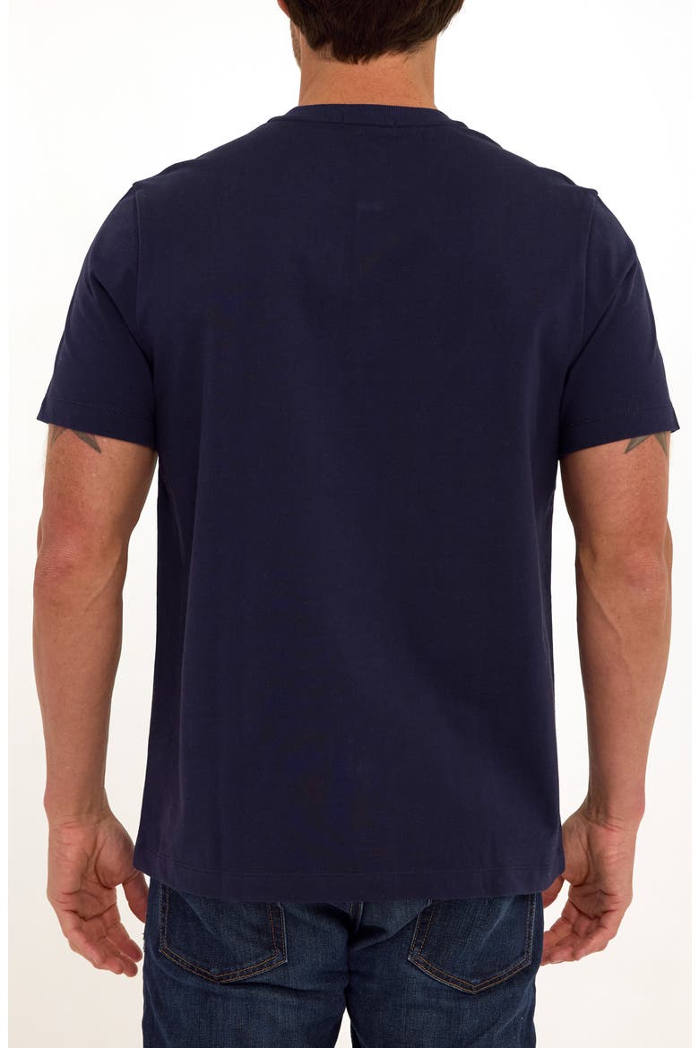 Shayne Luxe Jersey Henley, Alternate, color, STARGAZER