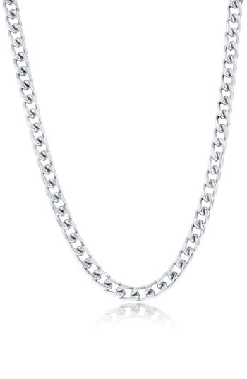 Blackjack 5mm Cuban Chain Necklace
