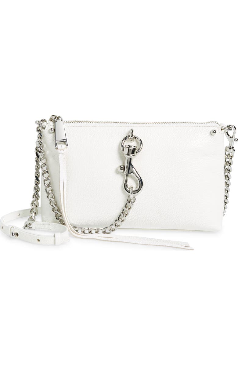 Rebecca Minkoff Megan Leather Crossbody Bag, Main, color,