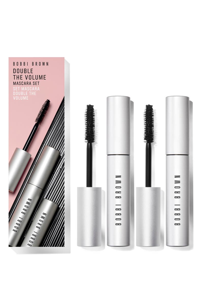 Bobbi Brown Double Volume Smokey Eye Mascara Duo (Limited Edition) $82 Value, Main, color,