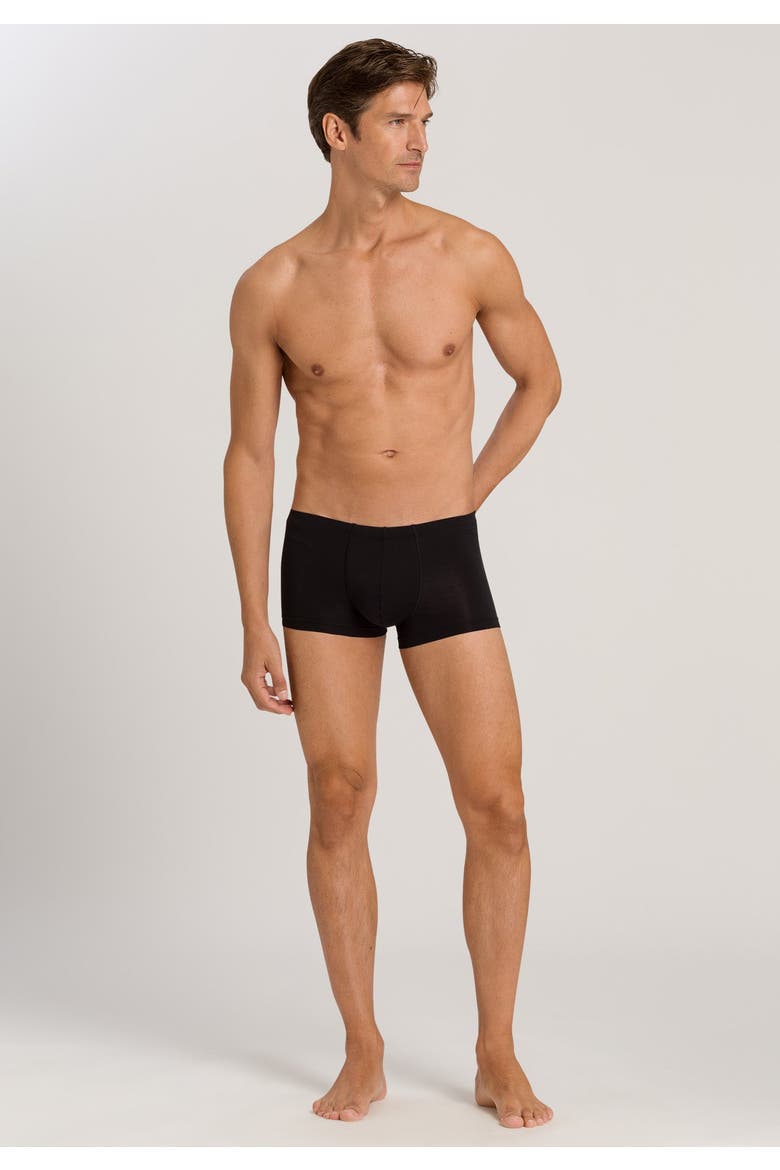 Cotton Sensation Cotton Boxer Brief, Alternate, color, Black