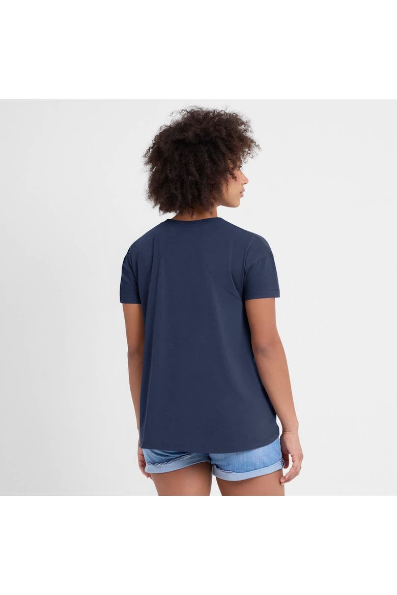 Women's Nike Navy Houston Astros 2025 City Connect Flowy Fashion Tri-Blend Performance T-Shirt, Alternate, color, Navy
