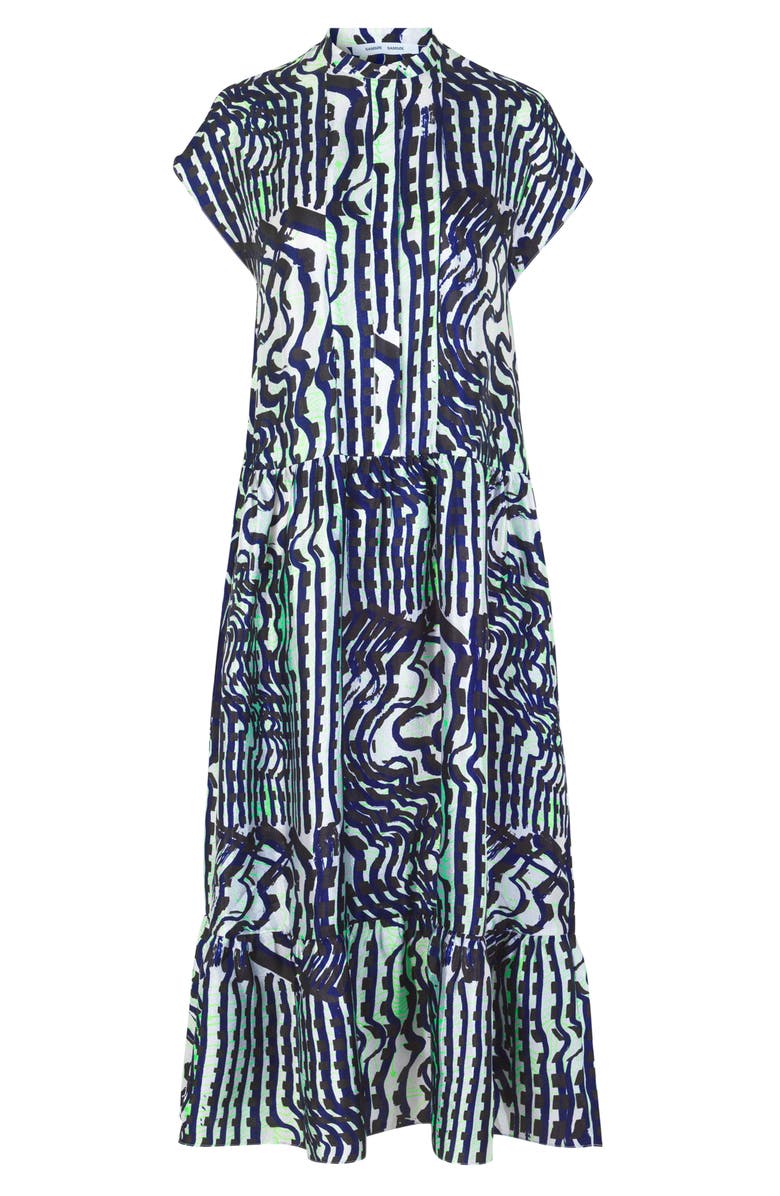 Samsøe Samsøe Margo Print High Neck Dress, Main, color, 