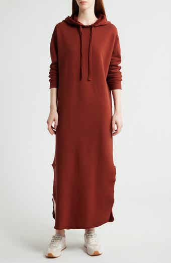 Frank & Eileen James Long Sleeve Hooded Cape Dress