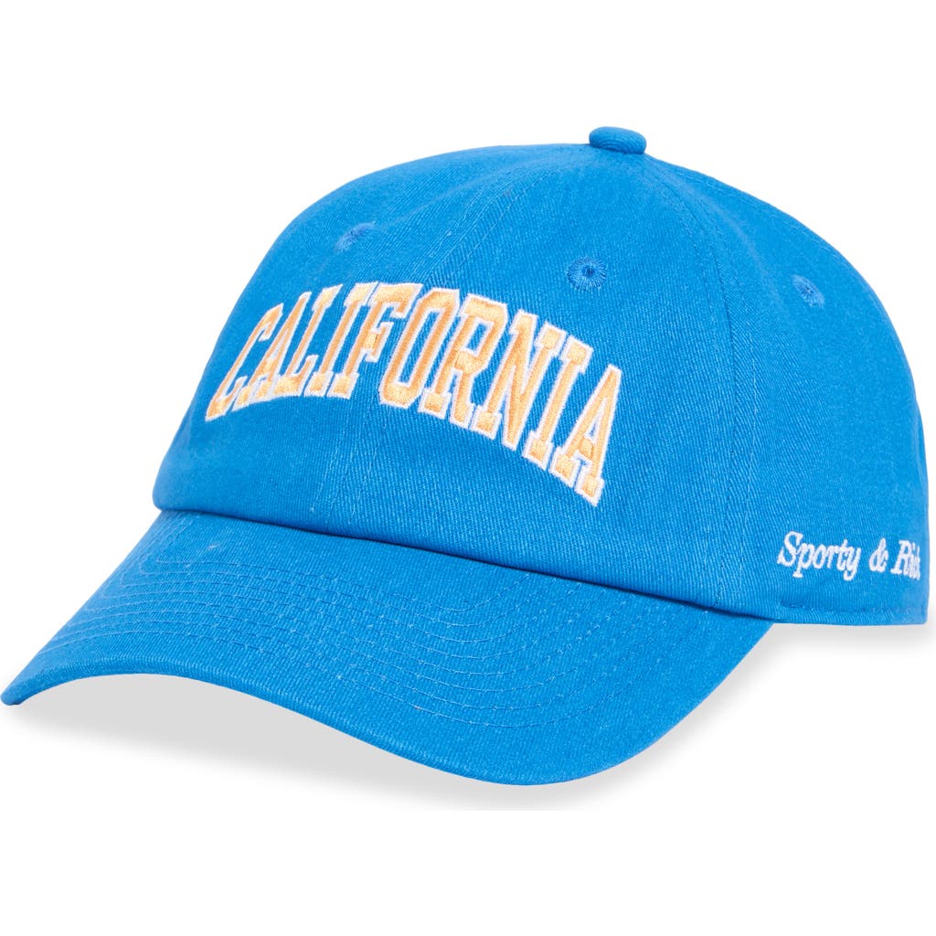 Sporty And Rich Sporty & Rich California Embroidered Baseball Cap