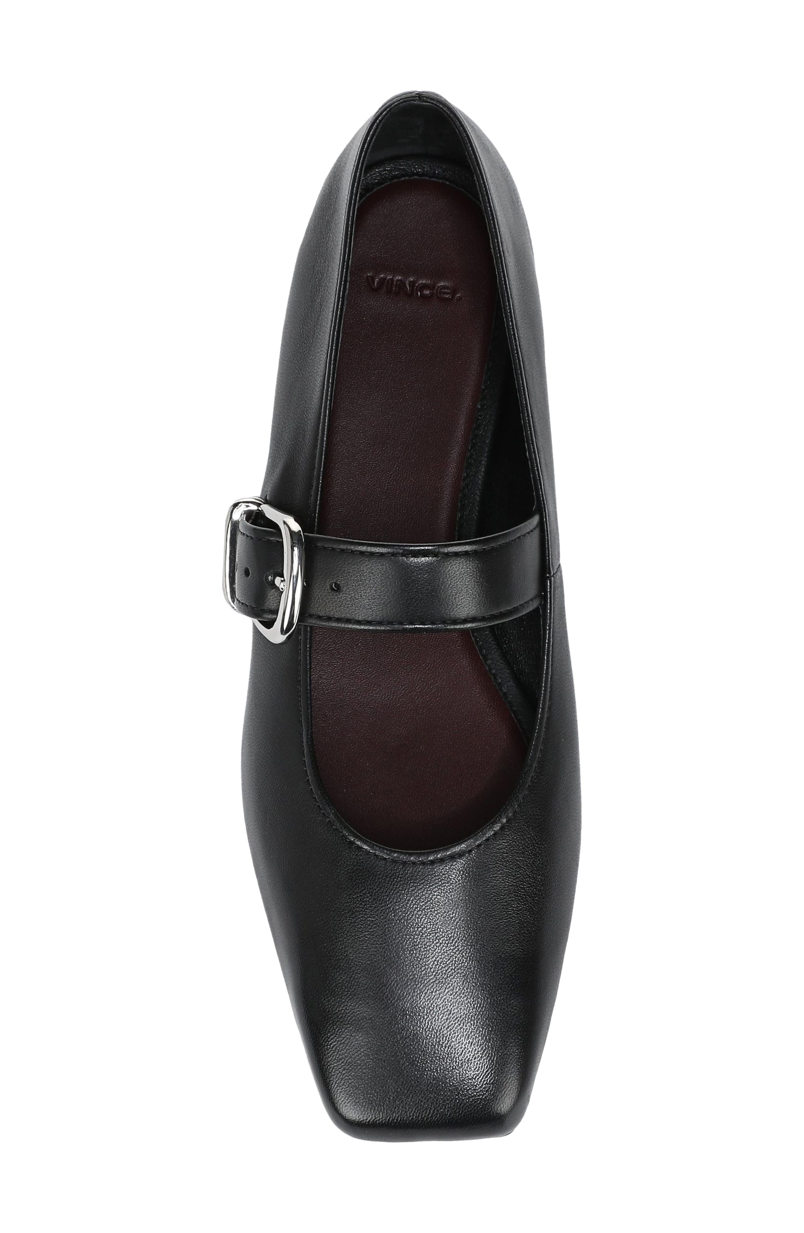 Vince Daniela Mary Jane Flat, Alternate, color, Black